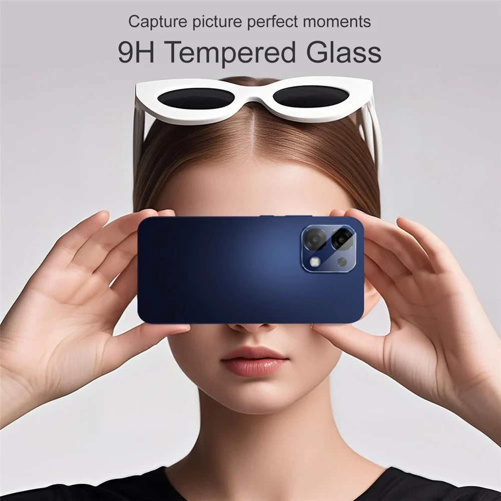IMAK For Oppo A6 Pro 4G / 5G Full Coverage Camera Lens Protector Slim Tempered Glass Lens Film - 3