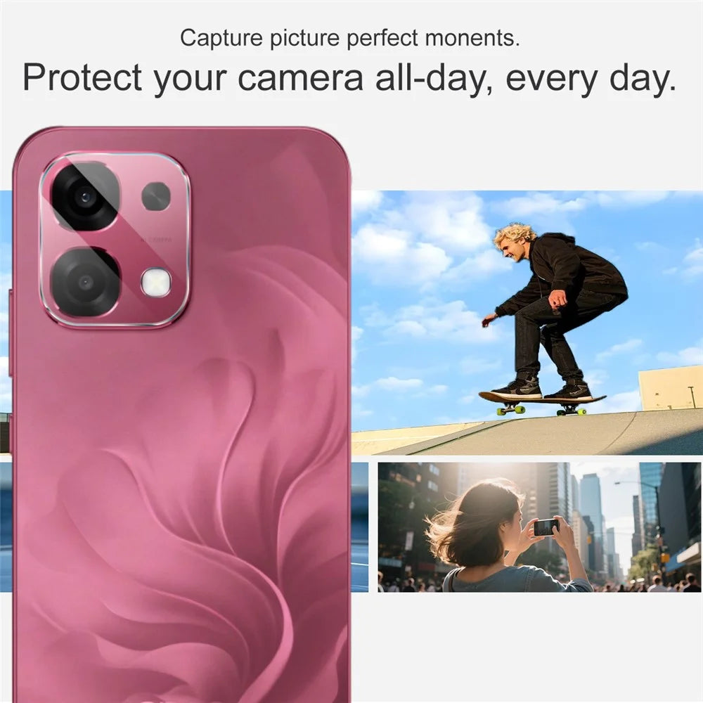 IMAK For Oppo A6 Pro 4G / 5G Full Coverage Camera Lens Protector Slim Tempered Glass Lens Film - 5