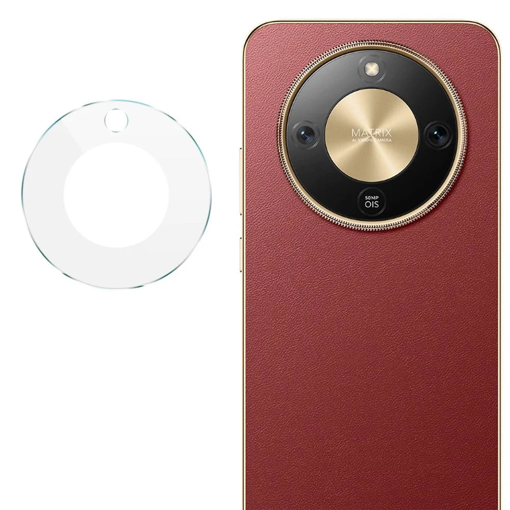IMAK Full Coverage Camera Lens Protector for Honor Magic8 Lite 5G / X9d 5G / X70 5G Slim Tempered Glass Lens Film - 1