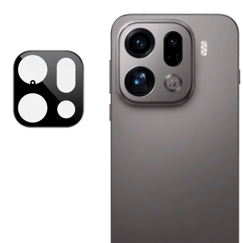 IMAK For Oppo Find X9 Pro 5G Camera Lens Protector Tempered Glass HD Clear Lens Film (Black Version) - 1