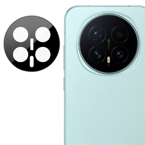 IMAK For Honor Magic8 5G Full Coverage Camera Lens Protector Tempered Glass HD Clear Lens Film (Black Version) - 1