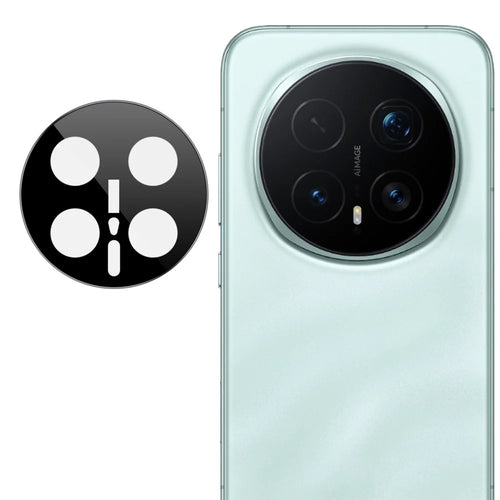 IMAK For Honor Magic8 Pro 5G Full Coverage Camera Lens Protector Tempered Glass HD Clear Lens Film (Black Version) - 1