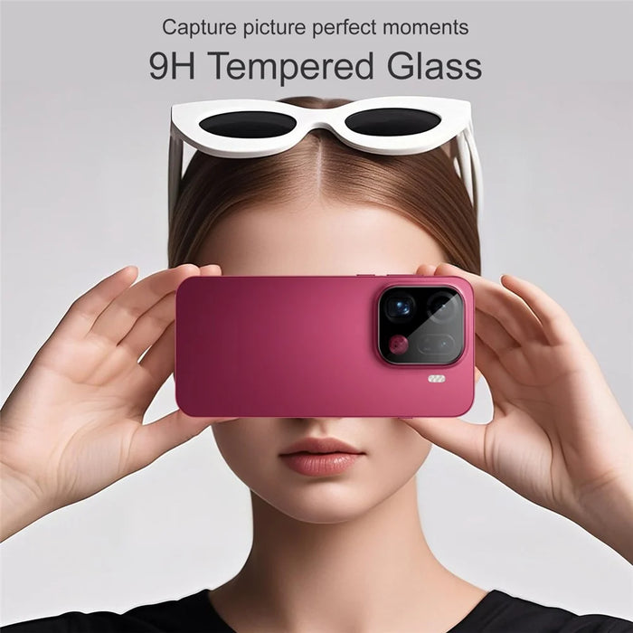 IMAK For Oppo Find X9 Pro 5G Tempered Glass Full Coverage Camera Lens Protector with Self Positioning Frame (Black Version) - 3