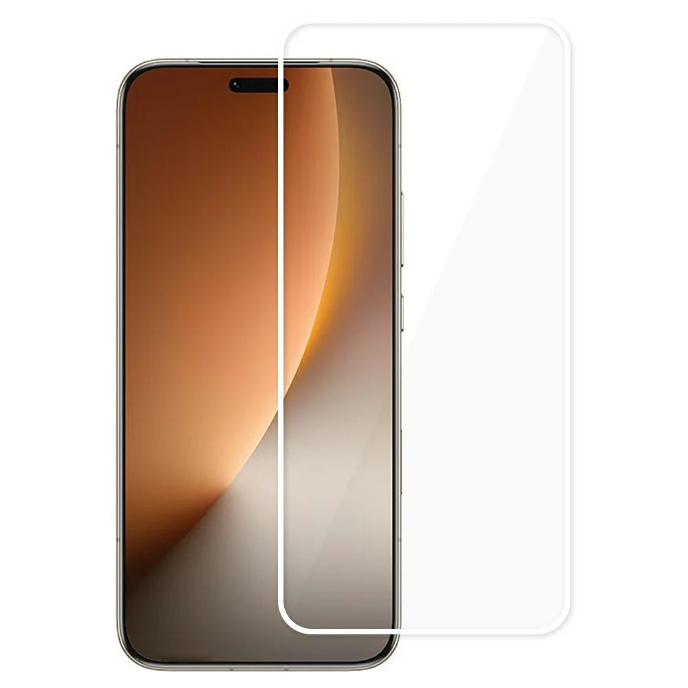 For Honor Magic8 Pro 5G Tempered Glass Full Screen Protector Black Edge Silk Printing Full Glue Screen Film (Fingerprint Unlock) - 1