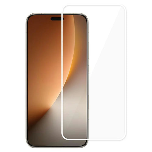 For Honor Magic8 Pro 5G Tempered Glass Full Screen Protector Black Edge Silk Printing Full Glue Screen Film (Fingerprint Unlock) - 1