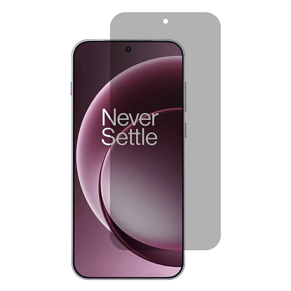 For OnePlus 15 5G Full Cover Privacy Screen Protector 360 Degree Anti Spy Ultra Thin Tempered Glass Film (Fingerprint Unlock) - 1