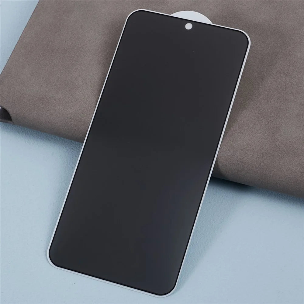 For OnePlus 15 5G Tempered Glass 180 Degree Anti-Peep Film Black Edge Full Glue Full Screen Protector with Fingerprint Unlock - 3