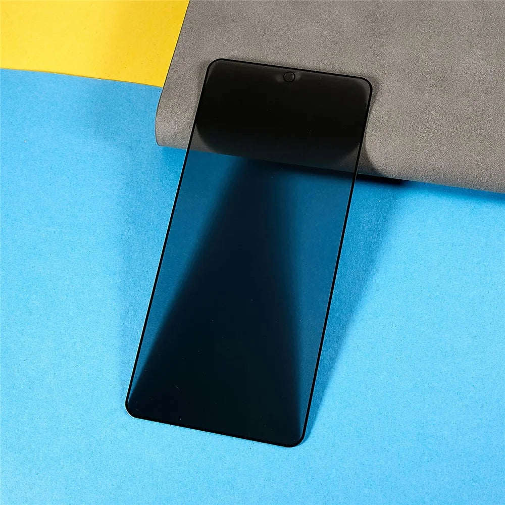 For vivo X300 5G 180 Degree Anti-Peep Tempered Glass Black Edge Privacy Protection Full Screen Protector, Full Glue - Black - 5