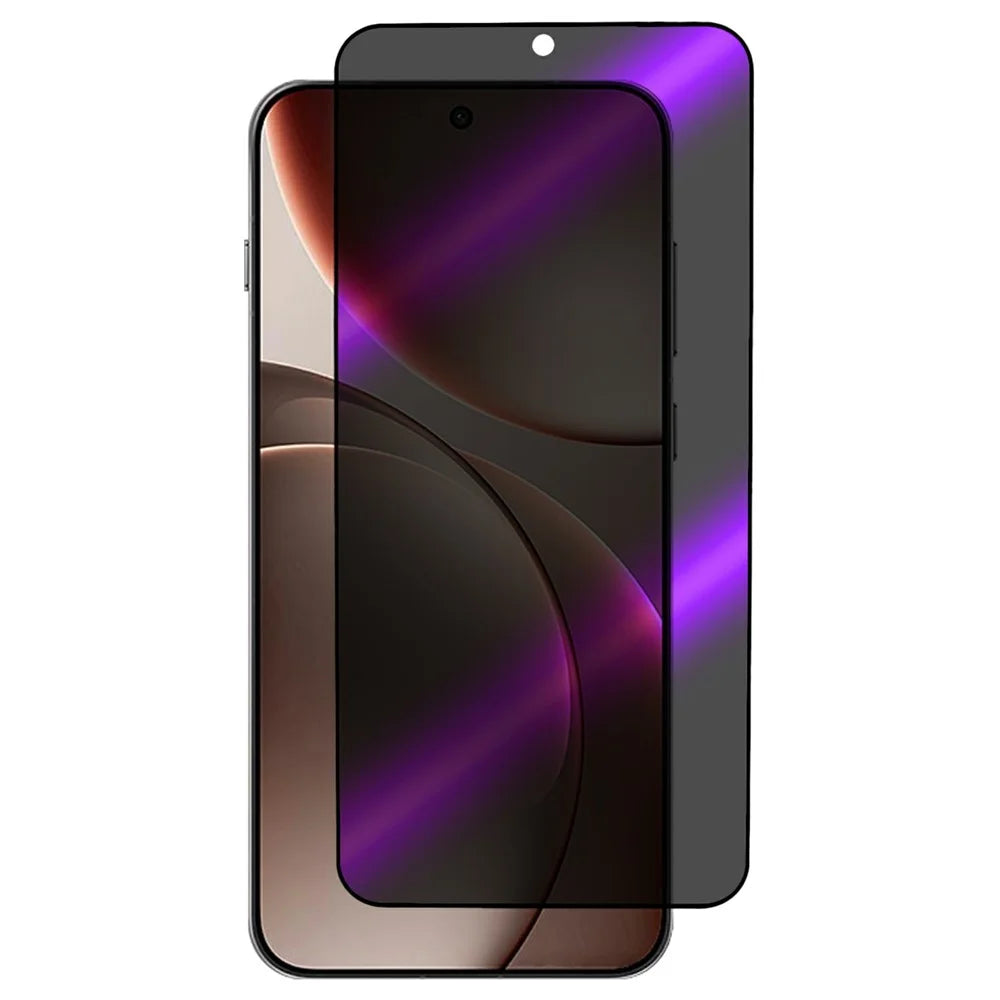 For Oppo Find X9 5G Full Cover Privacy Screen Protector 180 Degree Anti Spy Silk Printing Anti-blue-ray Tempered Glass Film - 1