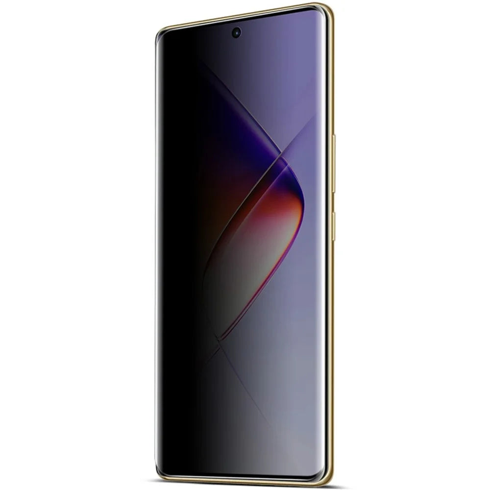 IMAK For Infinix Note 40 Pro 4G Anti Spy Tempered Glass Side Glue Full Screen Protector (No Edge Version) - 6