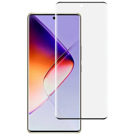 IMAK For Infinix Note 40S Full Screen Protector Side Glue 3D Curved Tempered Glass Film (No Edge Version) (Fingerprint Unlock) - 1