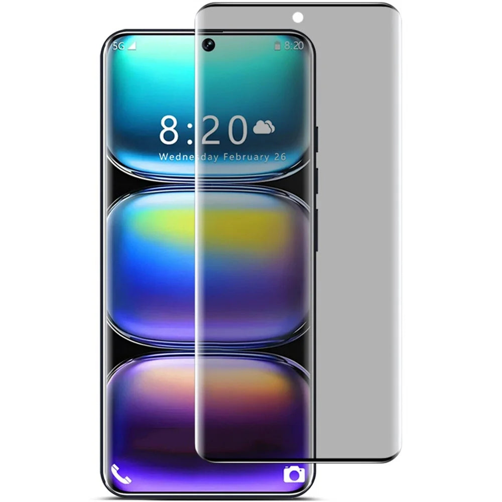 IMAK For Infinix Hot 50 Pro+ 4G Anti Spy Tempered Glass Side Glue Full Screen Protector (No Edge Version) - 1