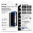 IMAK For TECNO Spark 20 Pro+ Anti Spy Tempered Glass Side Glue Full Screen Protector (No Edge Version) - 7