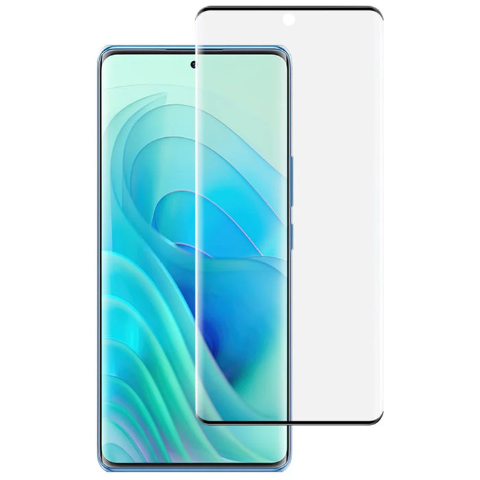 IMAK For itel S23+ Full Screen Protector Side Glue 3D Curved Tempered Glass Film (No Edge Version) (Fingerprint Unlock) - 1
