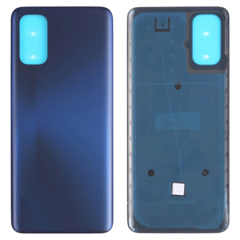 For Realme 7 Pro Battery Housing Back Cover Replacement Part - Blue - 1