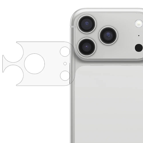 For iPhone 17 Pro Camera Lens Film Ultra Thin HD Clear Fiber Glass Nano Lens Base Protector - Transparent - 1