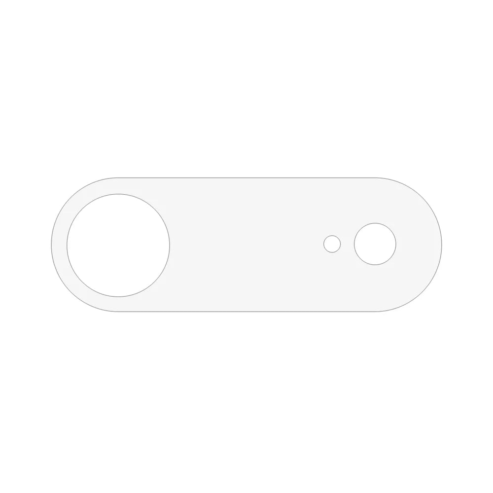 For iPhone Air Camera Lens Film Ultra Thin HD Clear Fiber Glass Nano Lens Base Protector - Transparent - 2