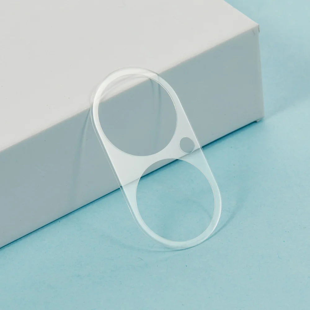 For iPhone 17 Camera Lens Film Ultra Thin HD Clear Fiber Glass Nano Lens Base Protector - Transparent - 3