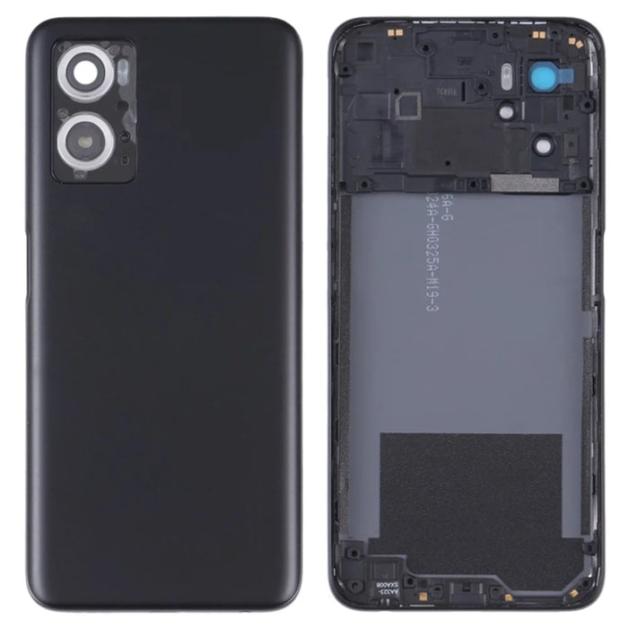 For Oppo A36 / A76 OEM Battery Housing Back Cover Replacement - Black - 1