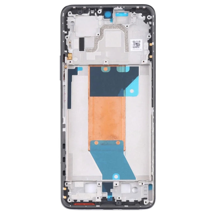 For Xiaomi Redmi K50 / K50 Pro Middle Plate Frame Repair Part (A-Side) (without Logo) - Black - 2
