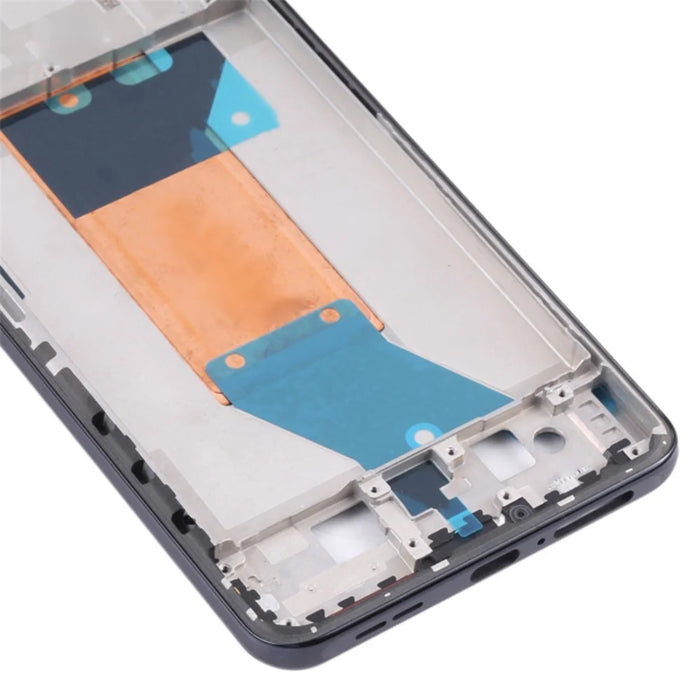 For Xiaomi Redmi K50 / K50 Pro Middle Plate Frame Repair Part (A-Side) (without Logo) - Black - 5