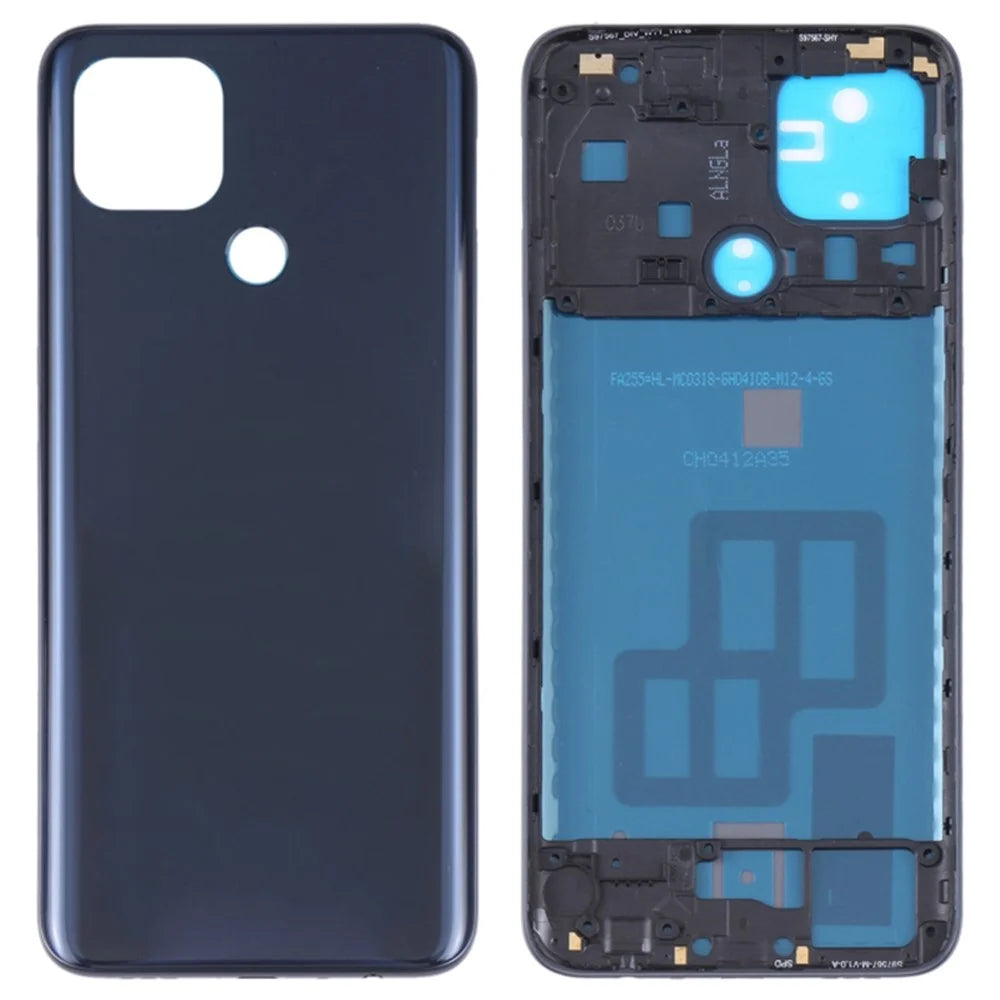 For OPPO A15 / A15s / A35 OEM Battery Housing Back Cover Replacement - Black - 1