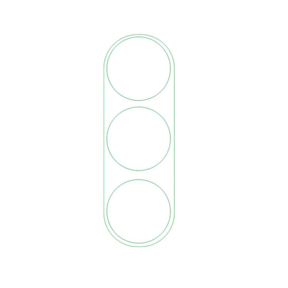 For Samsung Galaxy S23 Camera Lens Protector 9H Tempered Glass HD Clear Full Coverage Guard Film - 1