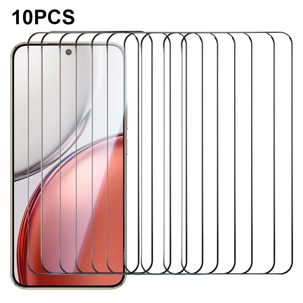RURIHAI 10Pcs For Honor Magic8 Lite 5G / X9d 5G / X70 5G Full Glue High Aluminium-Silicon Glass Film 0.26mm 2.5D Full Screen Protector - 1