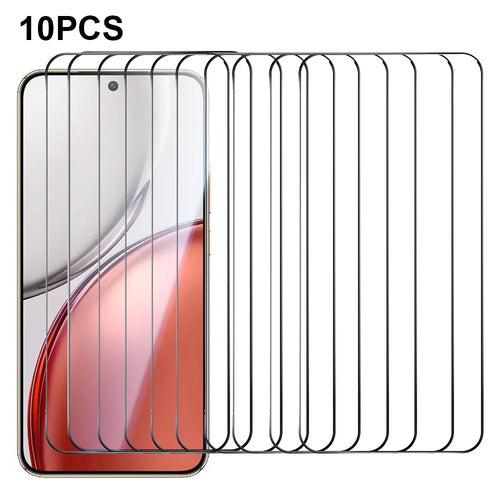 RURIHAI 10Pcs For Honor Magic8 Lite 5G / X9d 5G / X70 5G Full Glue High Aluminium-Silicon Glass Film 0.26mm 2.5D Full Screen Protector - 1