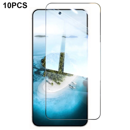 RURIHAI 10Pcs For Samsung Galaxy S26 Full Glue High Aluminium-Silicon Glass Film 0.26mm 2.5D Full Screen Protector - 1