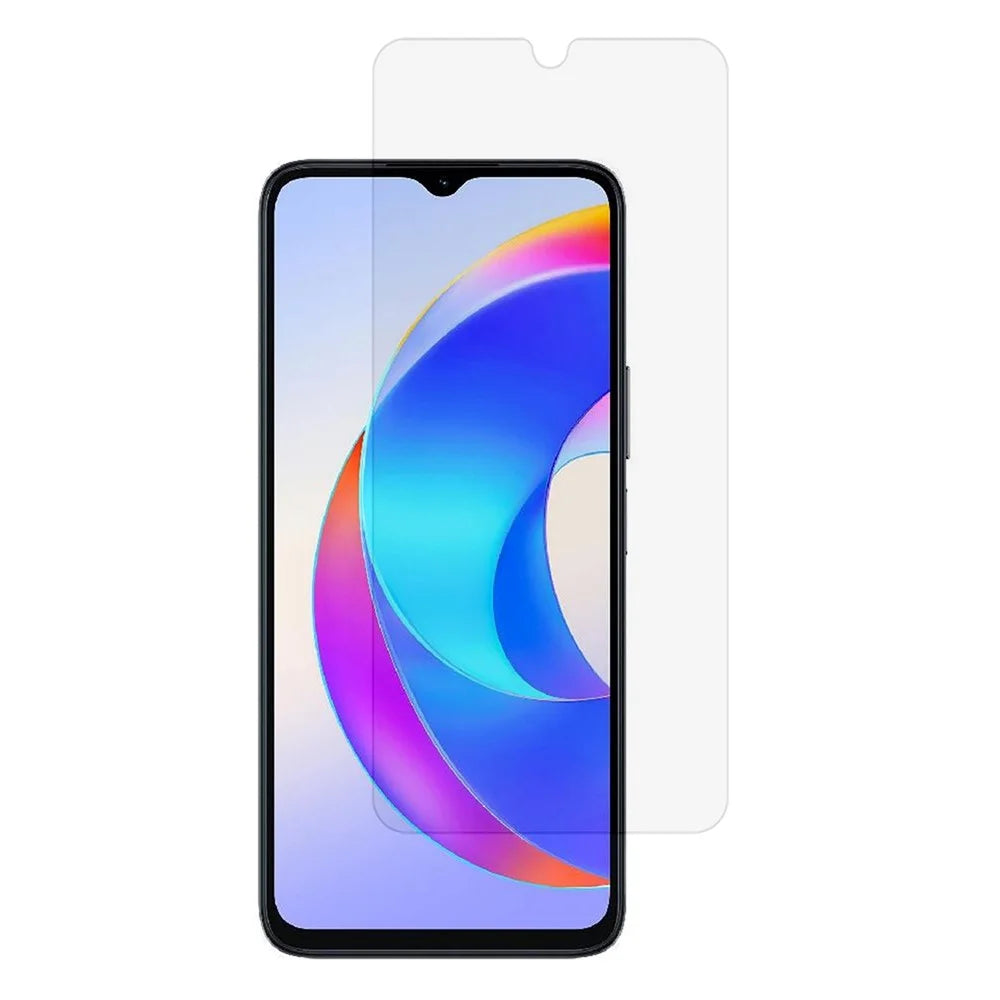 For Honor X5c Plus 4G Screen Protector Full Glue High Aluminium Silicon Glass Film 2.5D Arc Edge (NOT Complete Covering) - 1