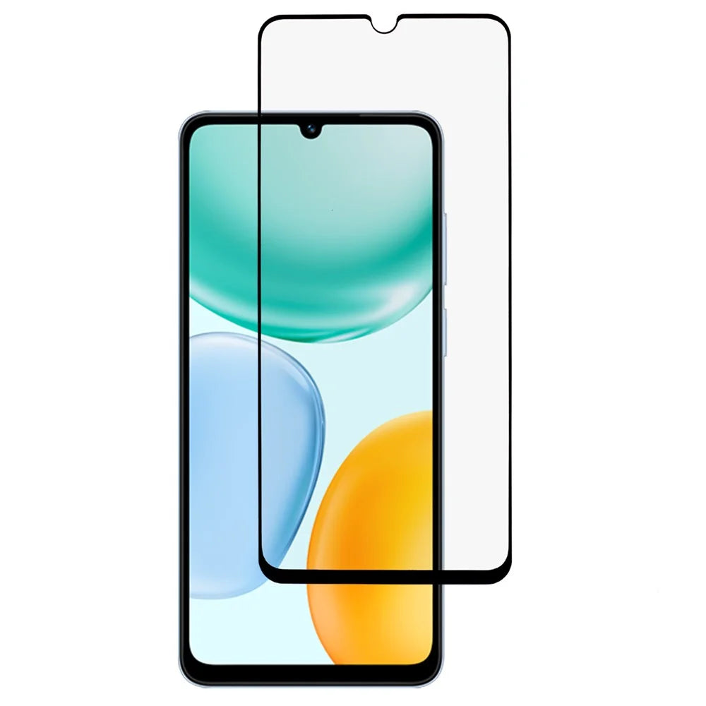 For Honor X5c Plus 4G Full Screen Protector Silk Printing Full Glue HD Clear Screen Film - 1