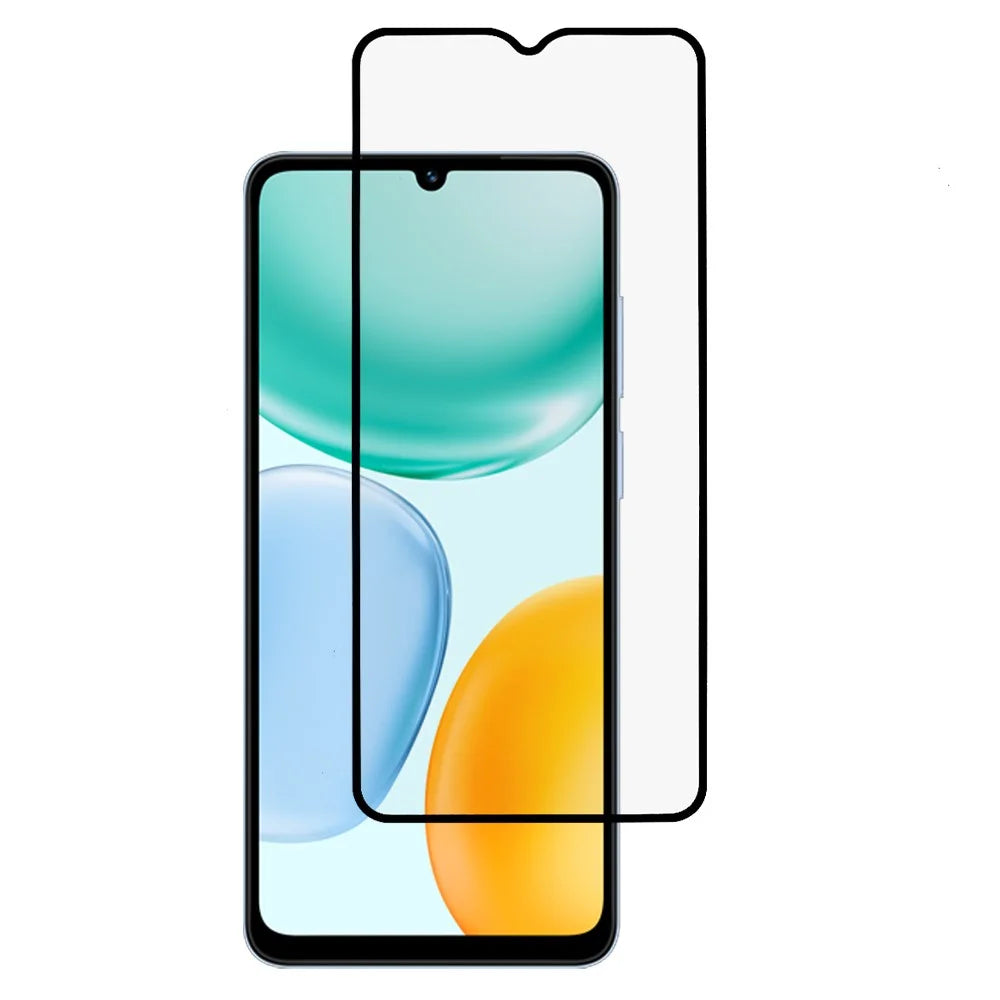 For Honor X5c 4G Full Screen Protector Silk Printing Full Glue HD Clear Screen Film - 1
