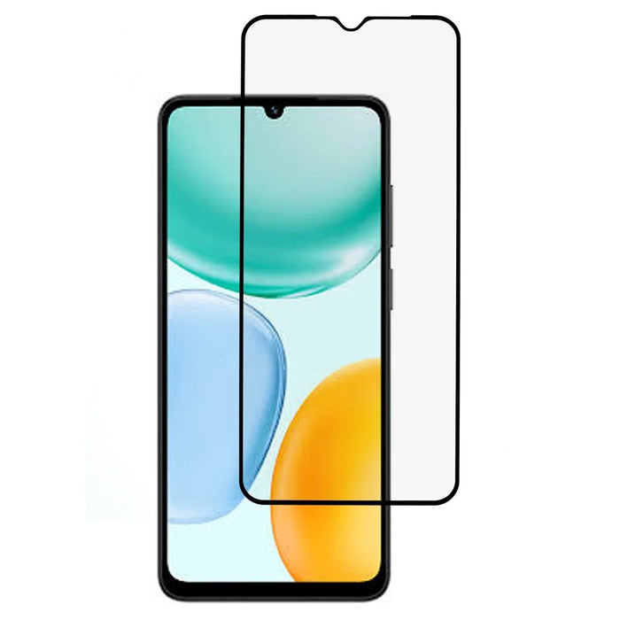 For Honor Play10A 4G / X5c Plus 4G Screen Protector Silk Printing Full Glue Tempered Glass Screen Film - 1