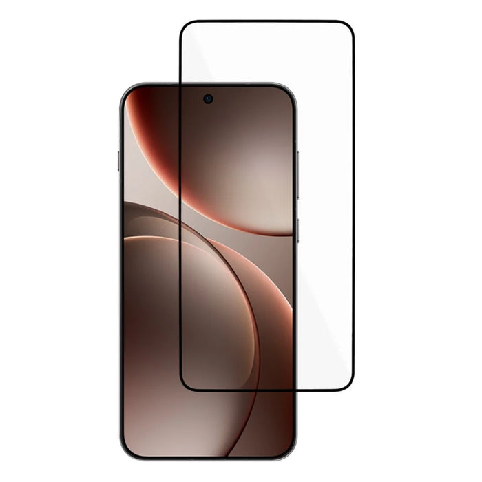 For Oppo Find X9 5G Screen Protector Silk Printing Full Glue Tempered Glass Screen Film - 1