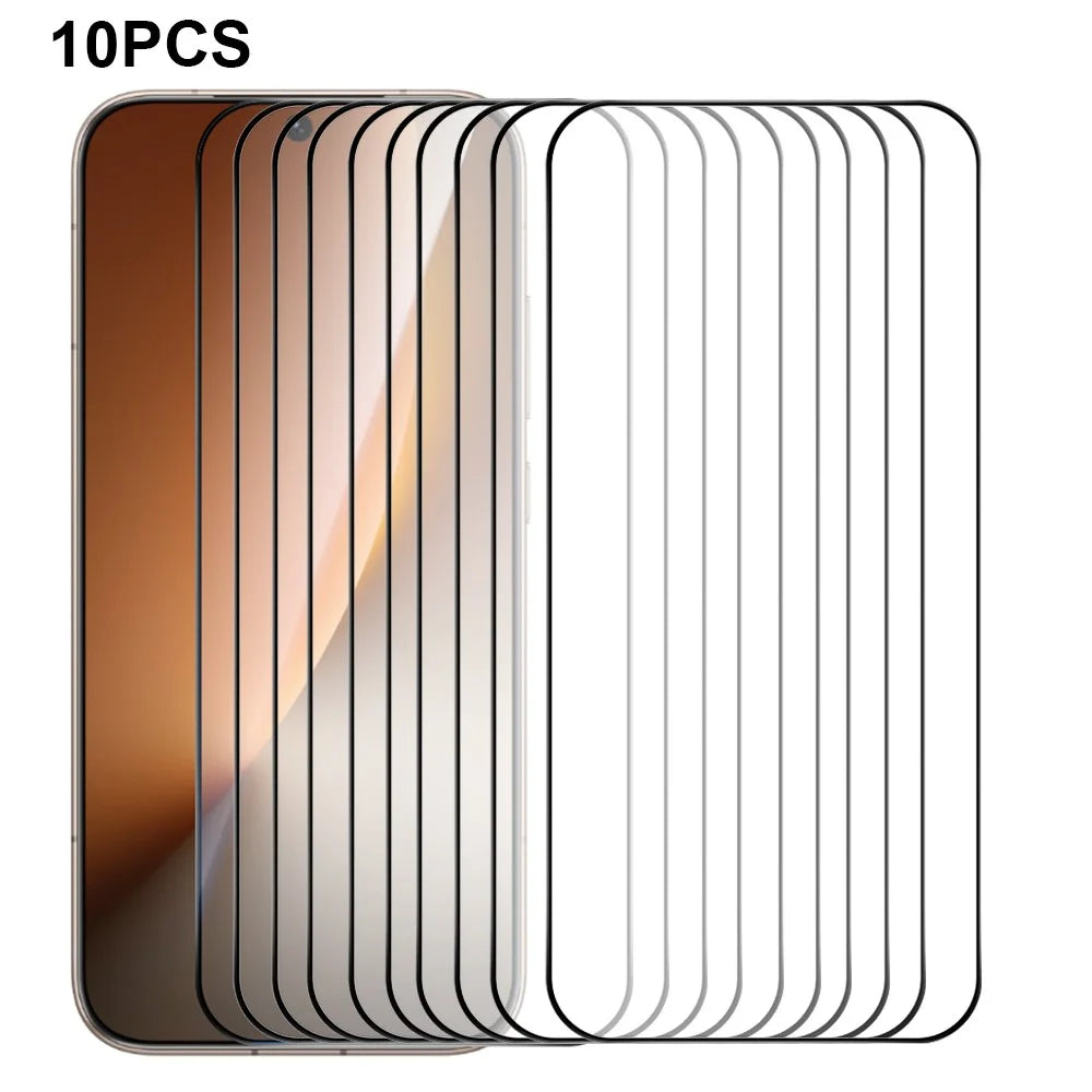 RURIHAI 10Pcs For Honor Magic8 5G Full Glue Screen Protector High Aluminium Silicon Glass Film, Ultrasonic Fingerprint Unlock - 1