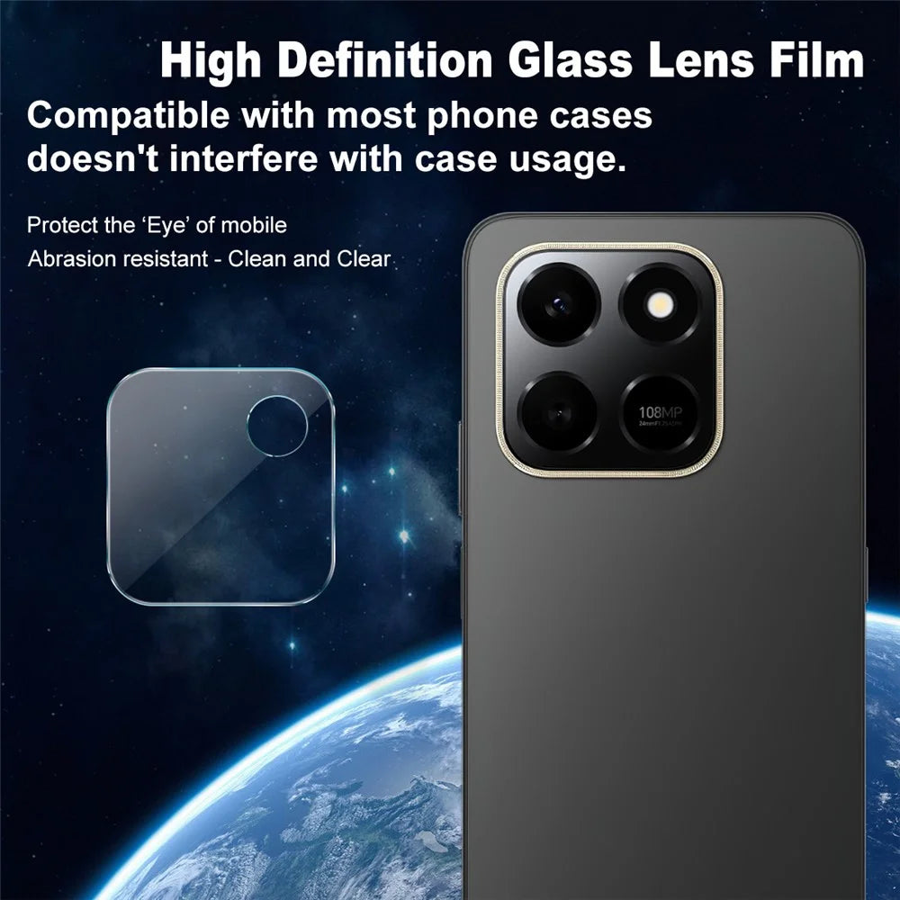IMAK Full Coverage Camera Lens Protector for Honor 400 Smart 4G / 400 Smart 5G / Play10T 5G / X7d 4G Slim Tempered Glass Lens Film - 2
