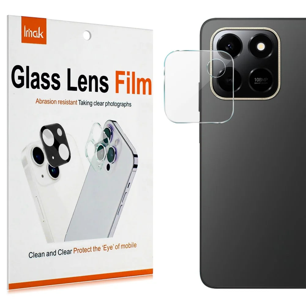 IMAK Full Coverage Camera Lens Protector for Honor 400 Smart 4G / 400 Smart 5G / Play10T 5G / X7d 4G Slim Tempered Glass Lens Film - 7