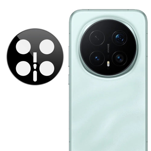 IMAK For Honor Magic8 Pro 5G Tempered Glass Full Coverage Camera Lens Protector with Self Positioning Frame (Black Version) - 1