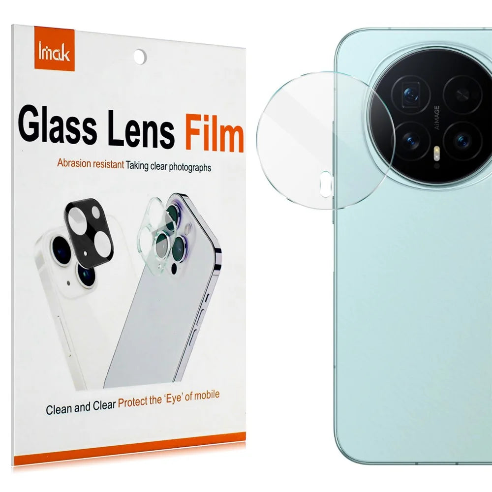 IMAK For Honor Magic8 5G Full Coverage Camera Lens Protector Slim Tempered Glass Lens Film - 7