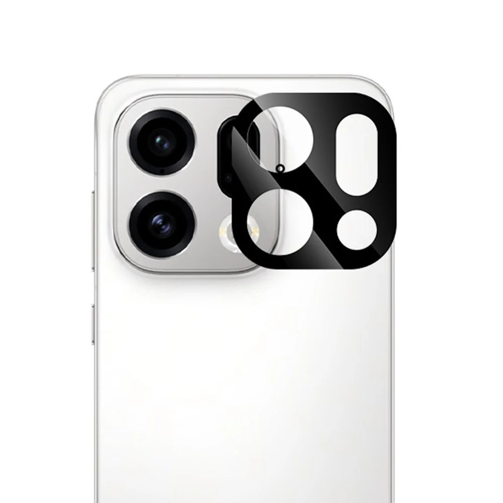 RURIHAI For Oppo Find X9 Pro 5G Camera Lens Protector High Aluminium-silicon Glass Silk Printing Lens Film, Full Coverage - 1