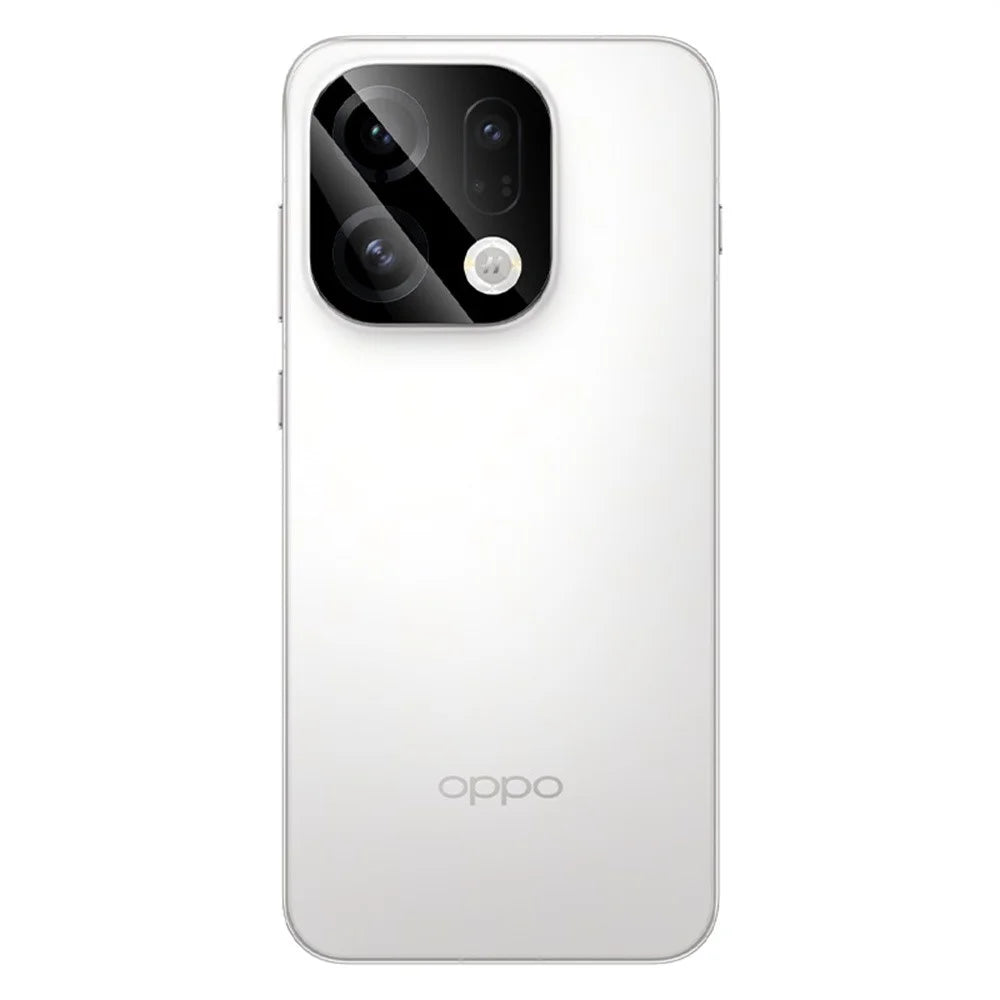 RURIHAI For Oppo Find X9 Pro 5G Camera Lens Protector High Aluminium-silicon Glass Silk Printing Lens Film, Full Coverage - 3