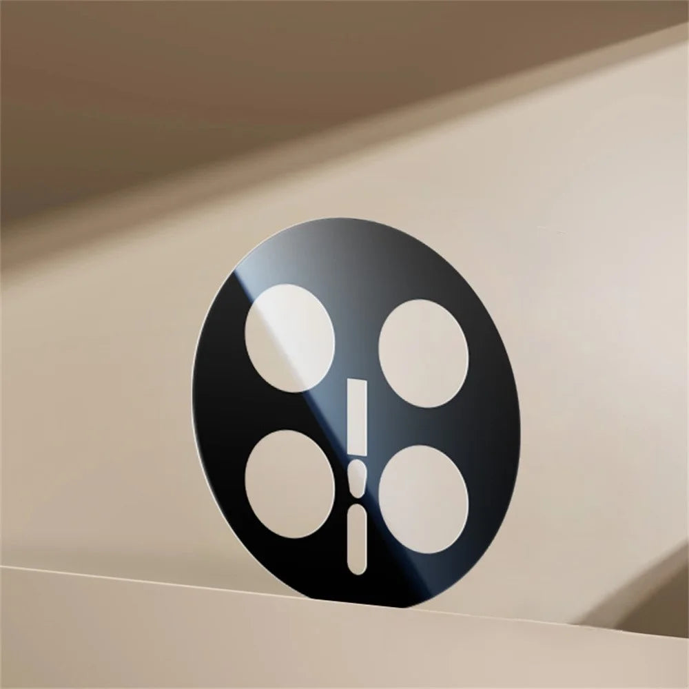 RURIHAI For Honor Magic8 Pro 5G Camera Lens Protector High Aluminium-silicon Glass Silk Printing Lens Film, Full Coverage - 4