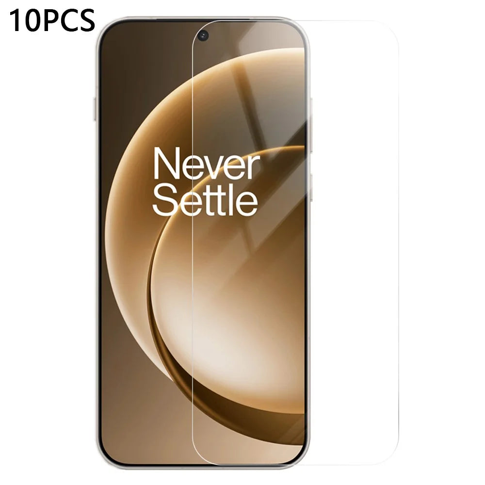 RURIHAI 10Pcs For OnePlus 15 5G Screen Protector 0.26mm 2.5D Full Glue High Aluminium Silicon Glass Film (NOT Complete Covering) - 1
