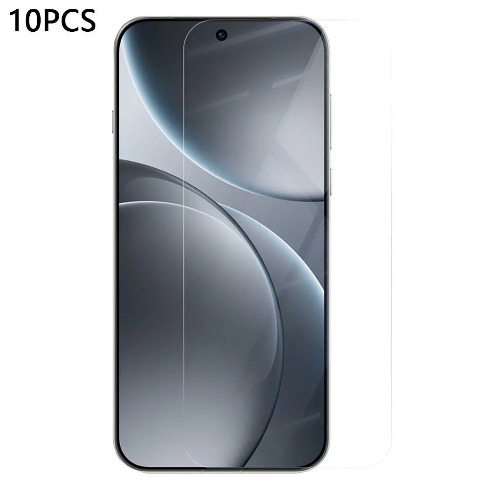 RURIHAI 10Pcs For Oppo Find X9 5G Screen Protector 0.26mm 2.5D Full Glue High Aluminium Silicon Glass Film (NOT Complete Covering) - 1