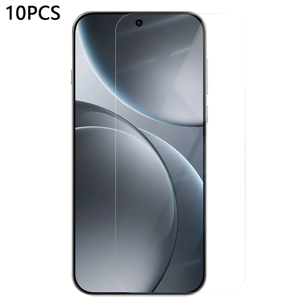 RURIHAI 10Pcs For Oppo Find X9 Pro 5G Screen Protector 0.26mm 2.5D Full Glue High Aluminium Silicon Glass Film (NOT Complete Covering) - 1