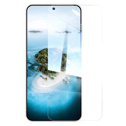 RURIHAI For Samsung Galaxy S26+ 0.18mm Screen Protector HD Clear Full Glue High Aluminium-silicon Glass Film (Fingerprint Unlock) (NOT Complete Covering) - 1