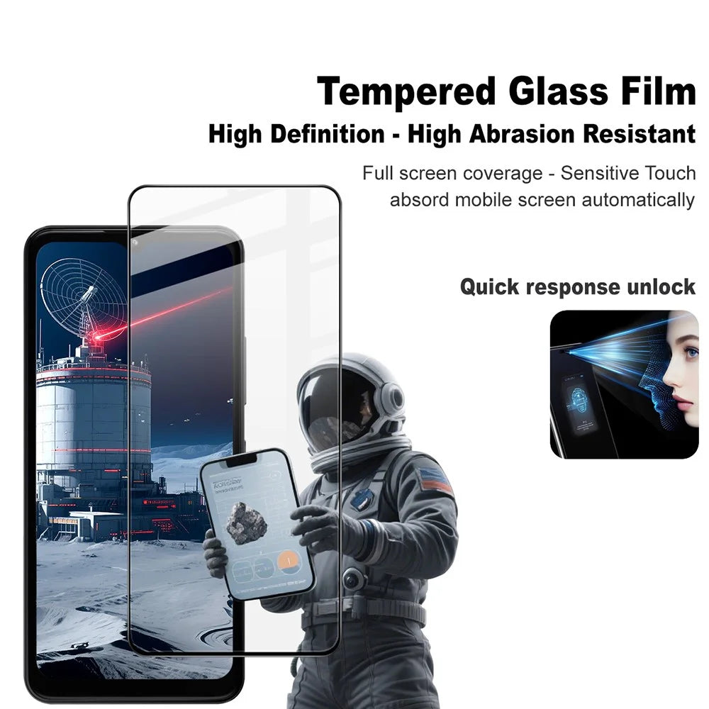 IMAK Pro+ Series Tempered Glass Film for HMD Key 4G / Aura 2 / Arc 4G Full Screen Protector Sensitive Touch Film - 2