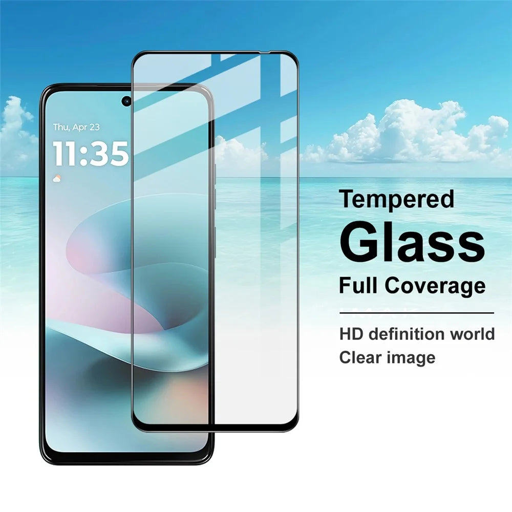 IMAK Pro+ Series For Motorola Moto G100 5G (2025) / G100s 5G Tempered Glass Full Screen Protector Sensitive Touch Film - 3
