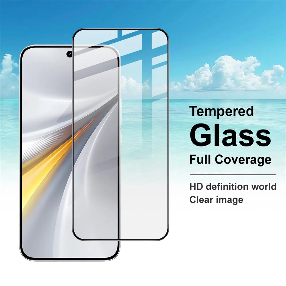 IMAK Pro+ Series For vivo iQOO 15 5G Screen Protector Full Coverage Tempered Glass Film (Fingerprint Unlock) - 3